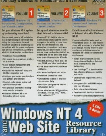 Windows NT 4 and web site resource library