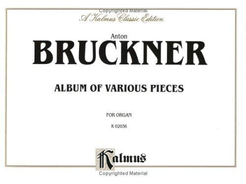 Album of various pieces for organ