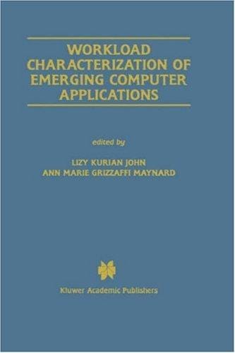 Workload characterization of emerging computer applications