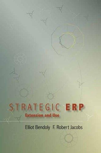 Strategic ERP extension and use