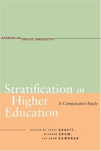 Stratification in higher education