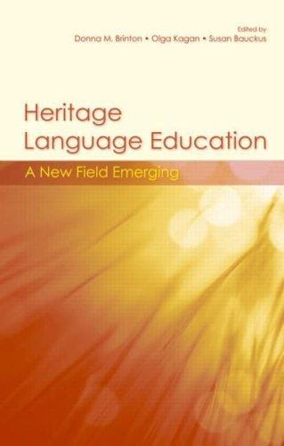 Heritage language education