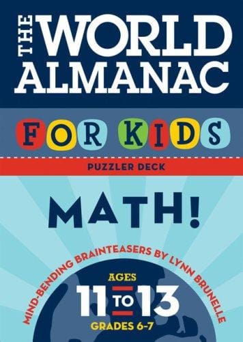 The World Almanac for Kids Puzzler Deck: Math
