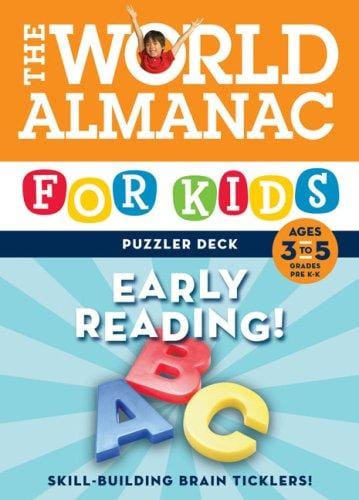 The World Almanac for Kids Puzzler Deck - Geography & the 50 States, Ages 7-9, Grades 2-3