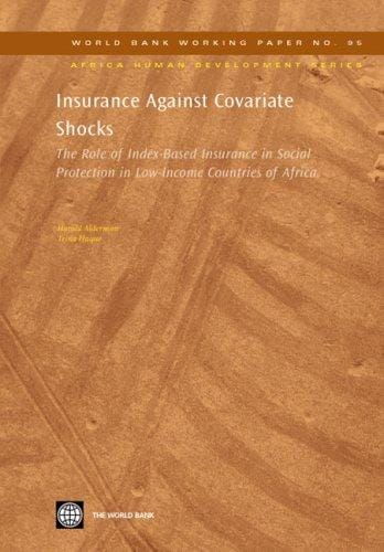 Insurance against covariate shocks