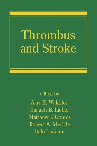 Thrombus and stroke