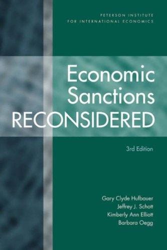 Economic sanctions reconsidered