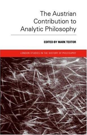 The Austrian contribution to analytic philosophy