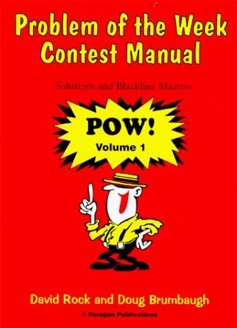 Problem of the Week Contest Manual