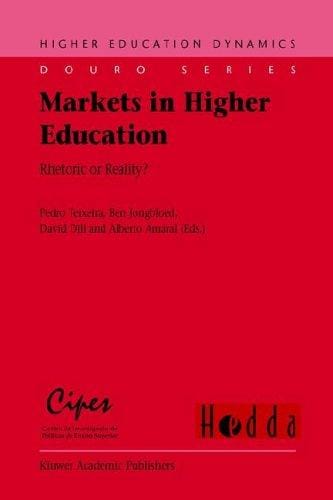 Markets in higher education