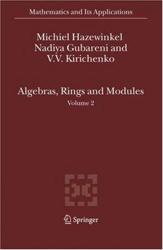 Algebras, Rings and Modules