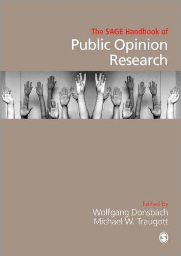 Handbook of public opinion research