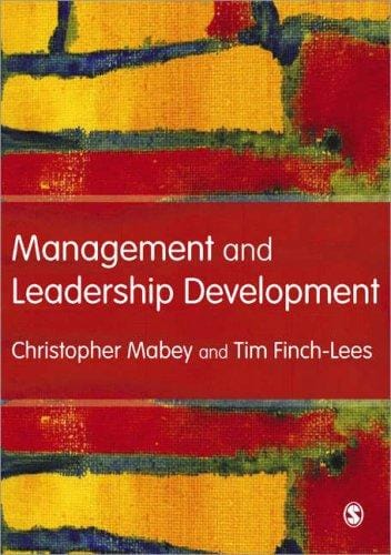 Management and leadership development
