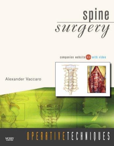 Operative Techniques: Spine Surgery