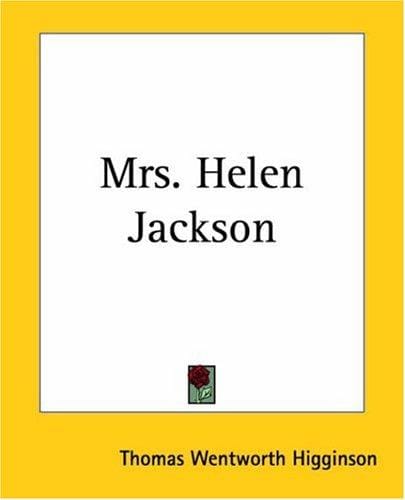 Mrs. Helen Jackson