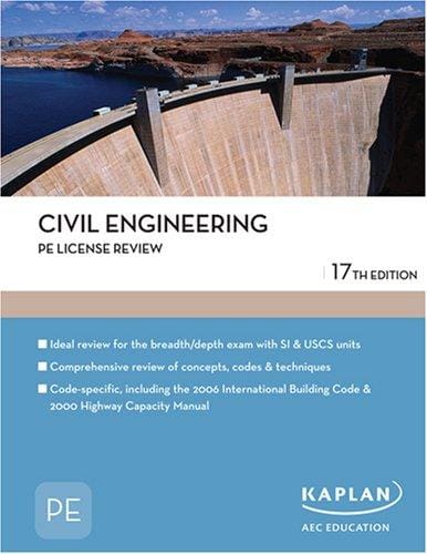 Civil Engineering PE License Review