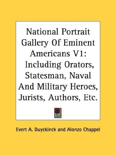 National Portrait Gallery Of Eminent Americans V1