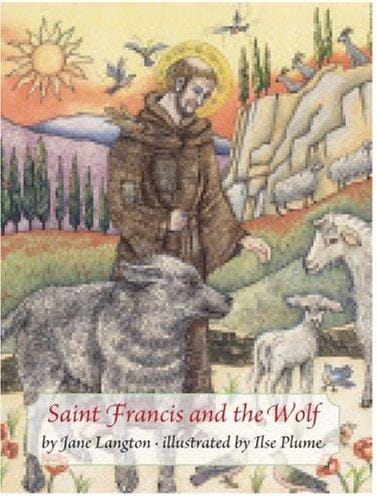 Saint Francis and the wolf