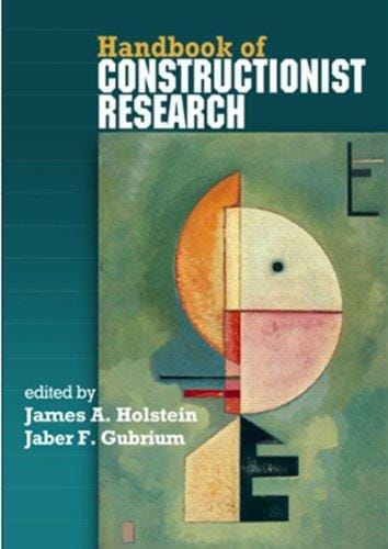Handbook of contructionist research
