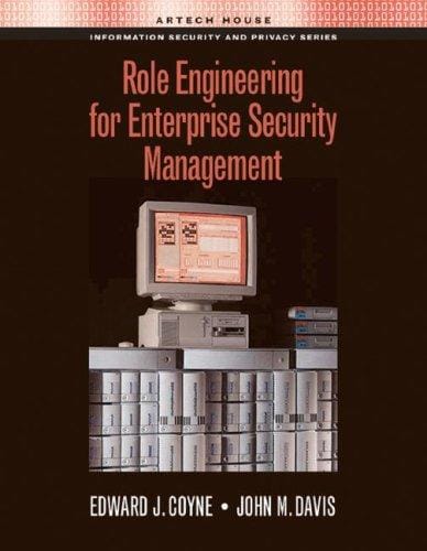 Role engineering for enterprise security management