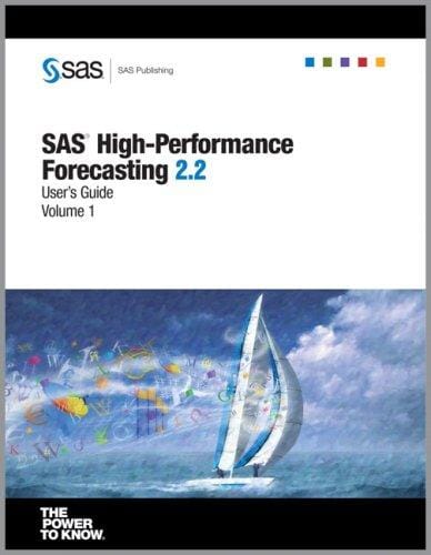 SAS high-performance forecasting 2.2