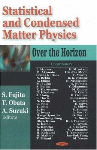 Statistical and condensed matter physics