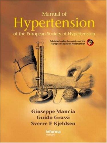 Manual of hypertension of the European Society of Hypertension
