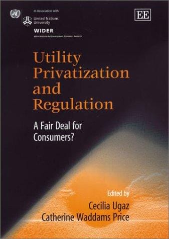 Utility privatization and regulation