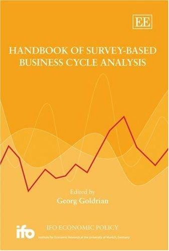 Handbook of Survey-Based Business Cycle Analysis (Ifo Economic Policy an Elgar Original Reference)