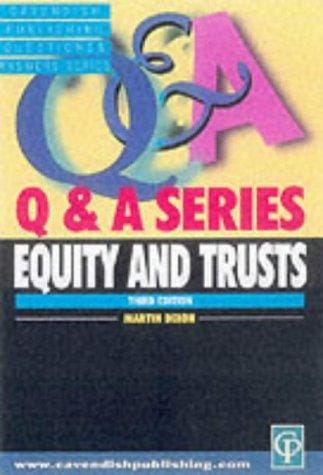 Equity and trusts