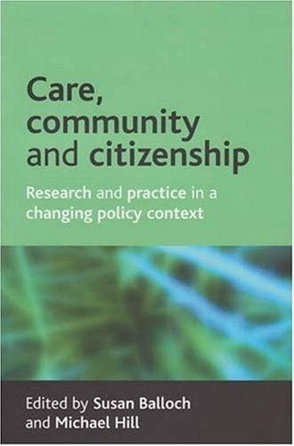 Care, community and citizenship