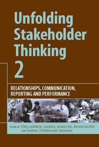 Unfolding stakeholder thinking