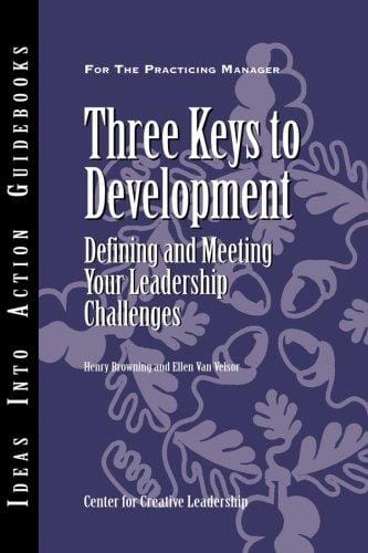Three keys to development