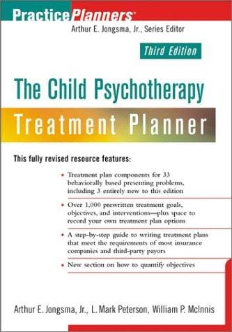 The child psychotherapy treatment planner