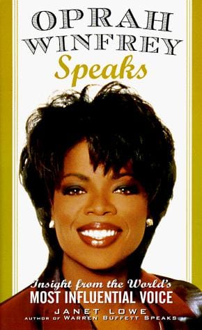Oprah Winfrey speaks