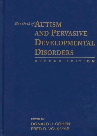 Handbook of autism and pervasive developmental disorders