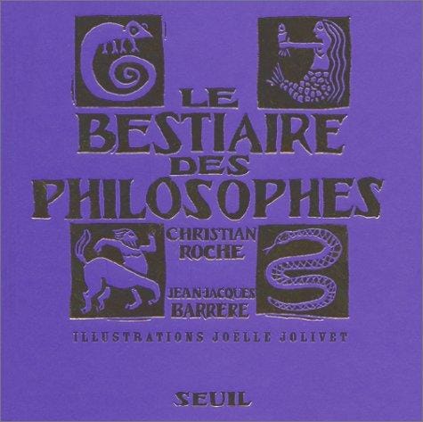 Les bestiaire des philosophes
