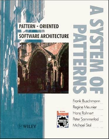 Pattern-oriented software architecture