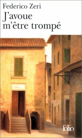 J'avoue m'être trompé