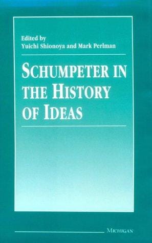 Schumpeter in the history of ideas