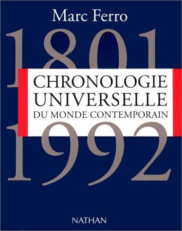Chronologie universelle du monde contemporain