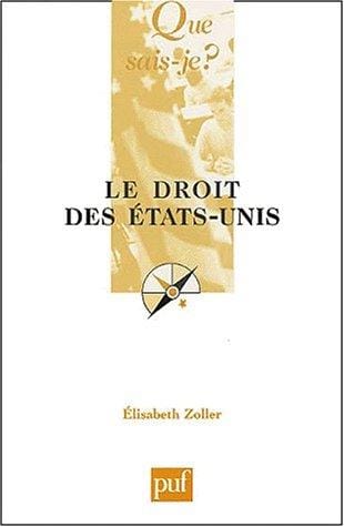 Le droit des États-Unis