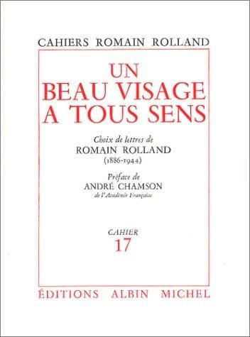 Un beau visage à tous sens (livre non massicoté)