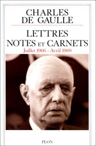 Lettres, notes et carnets