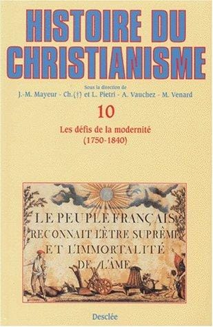 Histoire du christianisme des origines à nos jours