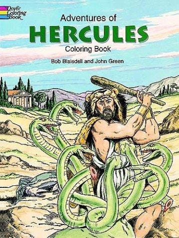 Adventures of Hercules coloring book