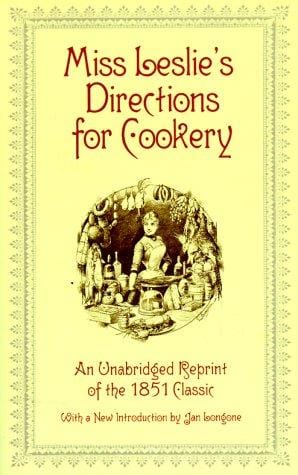 Miss Leslie's Directions for Cookery