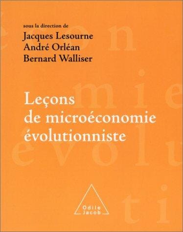 Leçons de microéconomie évolutionniste
