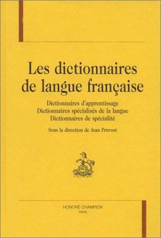 Les dictionnaires de langue française