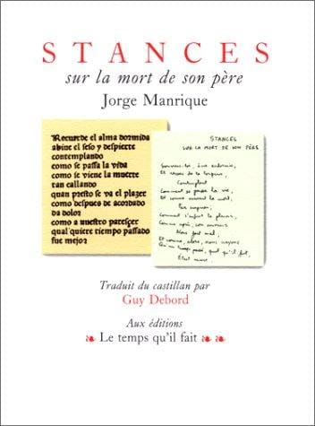 Stances sur la mort de son père